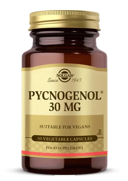 Solgar Pycnogenol 30 mg 30 Kapsül