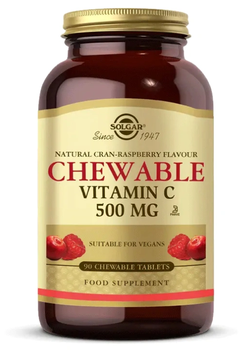 Solgar Chewable Vitamin C 500 mg 90 Tablet