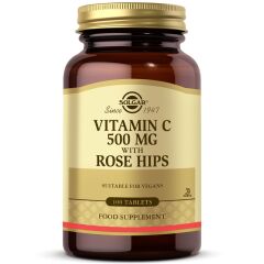 Solgar Vitamin C 500 mg Rose Hips 100 Tablet