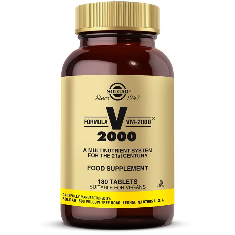 Solgar VM 2000 180 Tablet Multivitamin