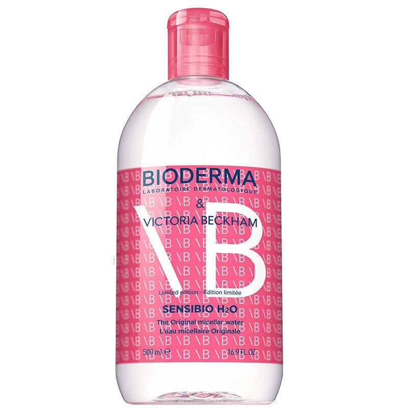 Bioderma Sensibio H2O Yüz ve Makyaj Temizleme Suyu 500 ml - Victoria Beckham Limited Edition