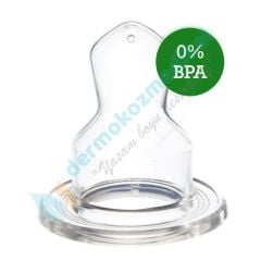 Wee Baby Silikon Damaklı Biberon Emziği 0-6 Ay
