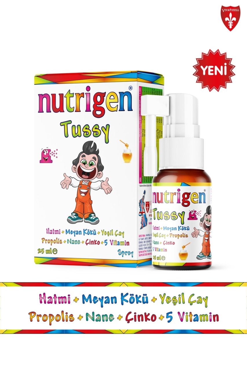Nutrigen Tussy Boğaz Spreyi 25ml