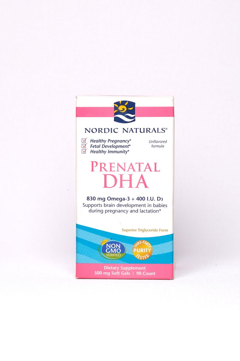 Nordic Naturals Prenatal DHA 500 MG 90 SoftJel Kapsül - Balık Yağı