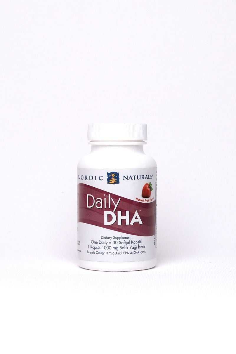 Nordic Naturals Daily DHA - 30 Softjel Kapsül Balık Yağı