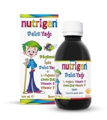 NUTRİGEN BALIK YAĞI L-ARJİNİN ÇİNKO VİTAMİN D VİTAMİN K İÇEREN ŞURUP 200 ML