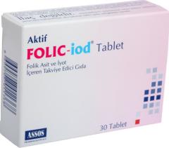 Assos İlaç Folic iod 30 Tablet