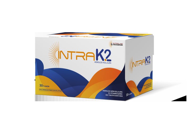 Intra K2 Enzimatik Hidrolize Sığır Kollajeni 30ml x 30 Flakon