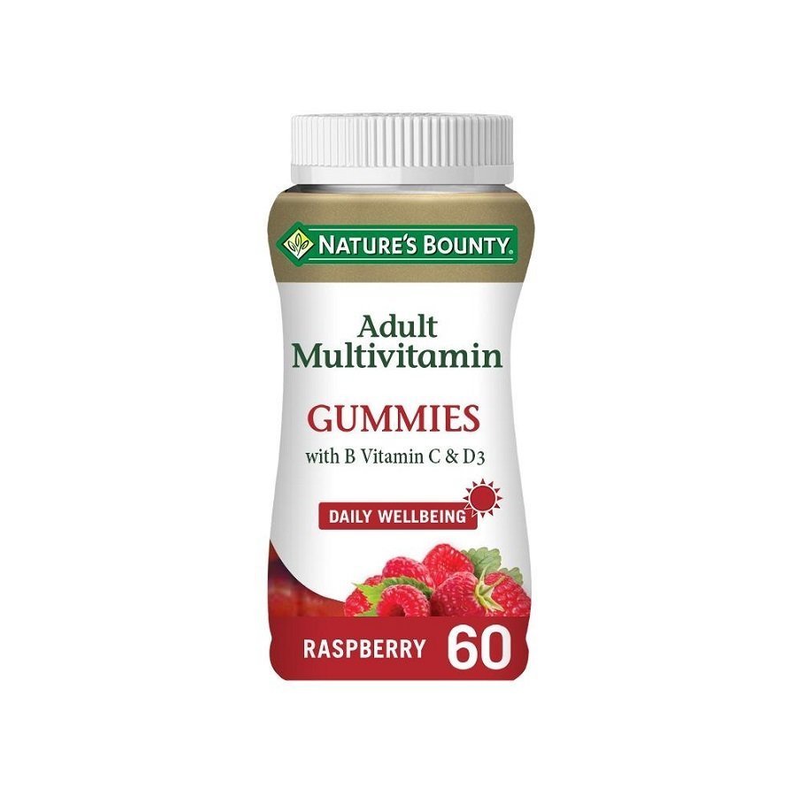 Nature's Bounty Adult Multivitamin Gummies with Vitamins C & D3 60 Gummies