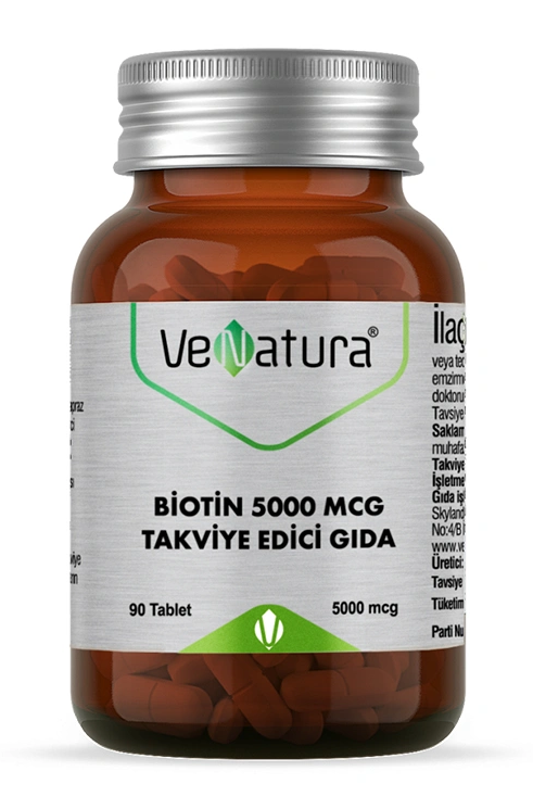 VeNatura Biotin 5000 mcg 90 Tablet