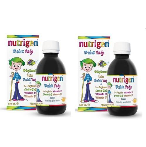 Nutrigen Balık Yağı Şurup 200 ml İkili Paket