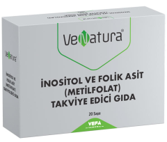 Venatura İnositol Ve Folik Asit (Metilfolat) 20 Saşe