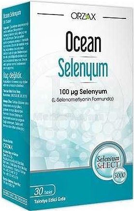 Ocean Selenyum 100 mcg 30 Tablet