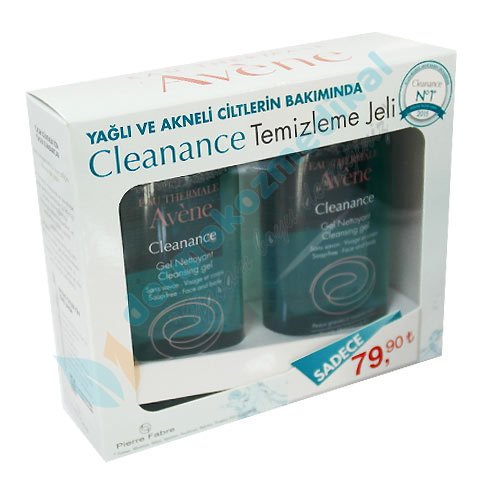 Avene Cleanance Yağlı ve Akneli Ciltler İçin Temizleme Jeli 2x200ml