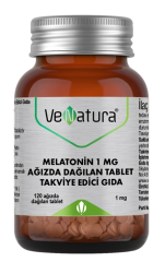 VeNatura Melatonin 1 mg Takviye Edici Gıda 120 Ağızda Dağılan Tablet