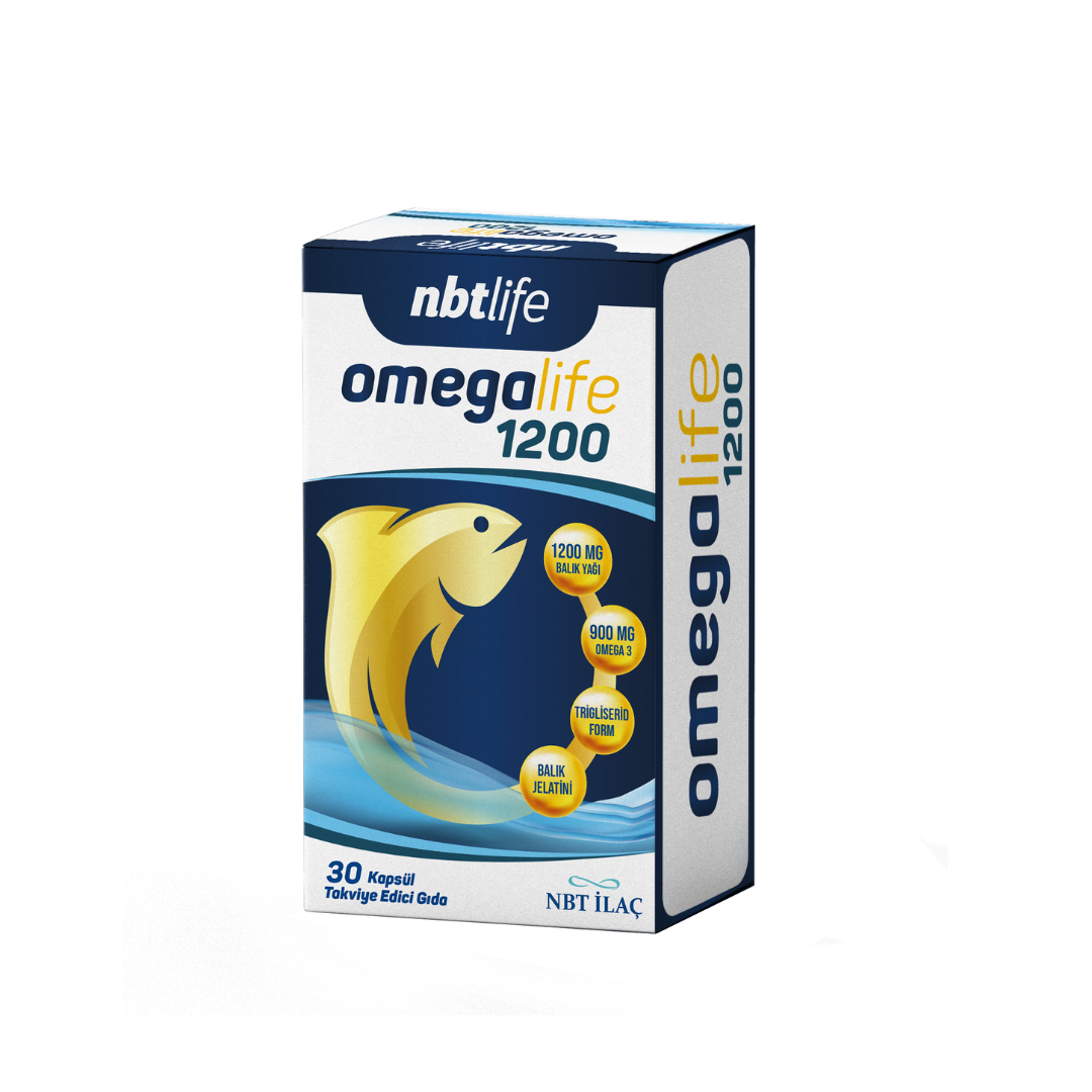 NBTLife Omegalife 1200 30 Kapsül
