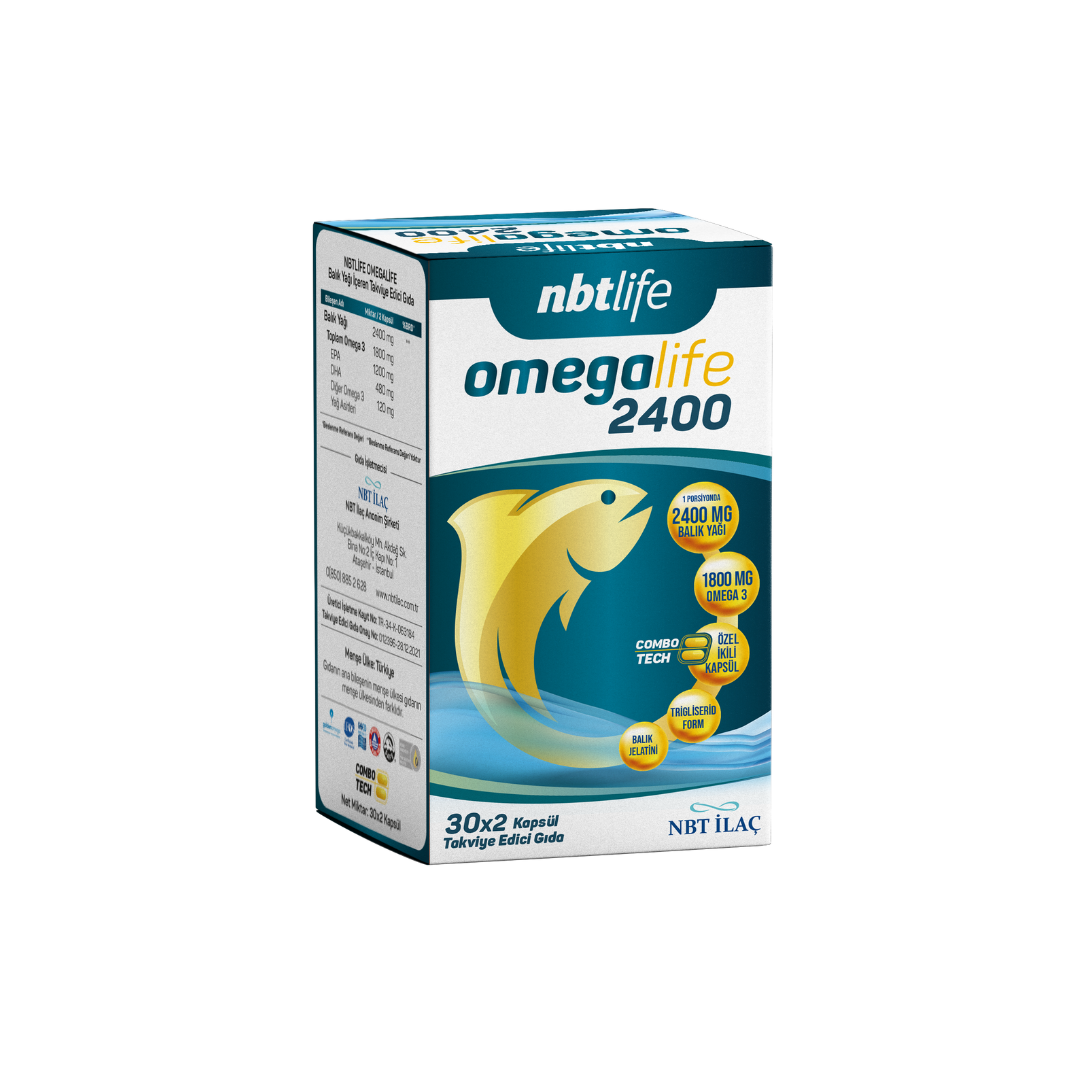 NBTLife Omegalife Combotech 2400 60 Kapsül