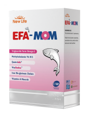 New Life EFA Mom - Balık Yağı+Folik Asit+Vitaminler