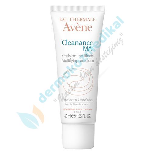 Avene Cleanance Mat Emulsion Matifiante 40ml-Yağlı ve Akneli Ciltler İçin Matlaştırıcı Nemlendirici Krem
