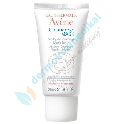 Avene Cleanance Mask - Yağlı ve Sivilceli ciltler için Arındırıcı Maske 50ml