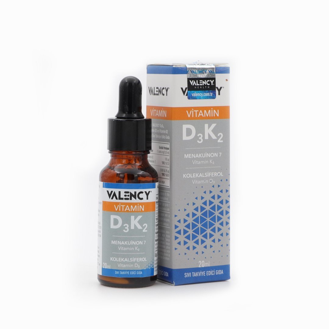 Valency Vitamin D3 K2 20 Ml Damla