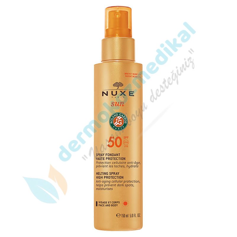 Nuxe Güneş Koruyucu Yüz ve Vücut Sütü Spf50 150ml