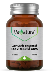 VeNatura Zencefil Ekstresi Takviye Edici Gıda 60 Tablet