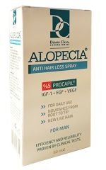 Dermo Clean Alopecia Saç Dökülmesine Karşı Sprey Erkek 60 ml