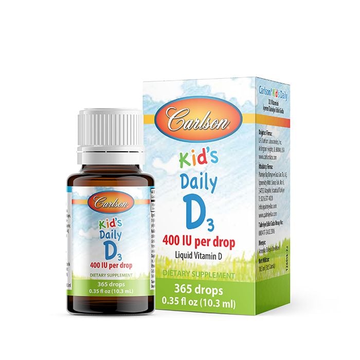 Carlson Kids Daily D3 400 IU Per Drop 10.3ml