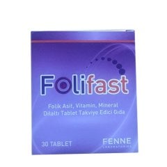 Folifast Dil Altı Tablet 30 Tablet