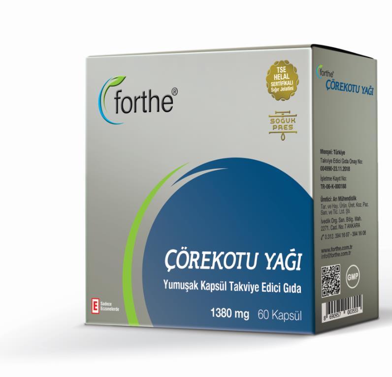 Forthe Çörekotu Yağı 60 Kapsül