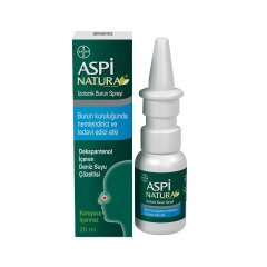 Aspi NATURA İzotonik Burun Spreyi 20 ml