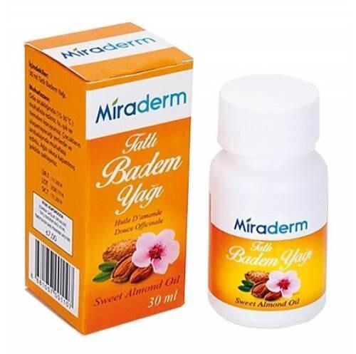 Miraderm Tatlı Badem Yağı 30 ml