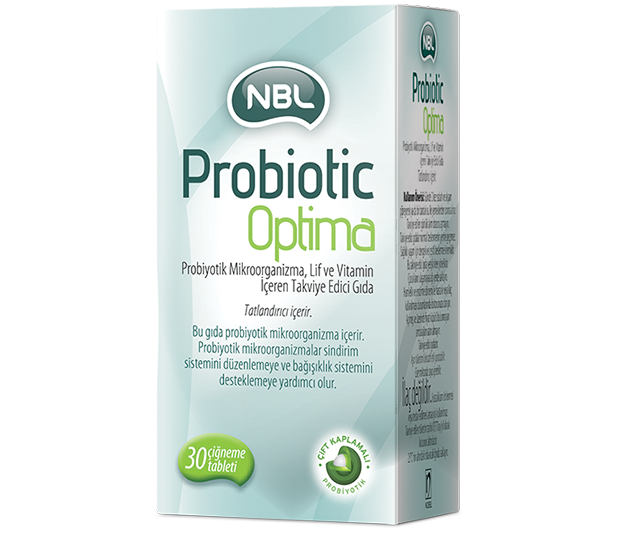 Nbl Probiotic Optima Takviye Edici Gıda 30 Çiğneme Tablet