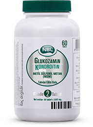 Nbl Glukozamin Kondroitin MSM 60 Tablet