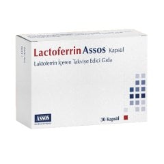 Assos İlaç Lactoferrin 30 Kapsül