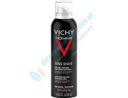 Vichy Homme Shaving Gel Tahriş Karşıtı Tıraş Jeli 150ml
