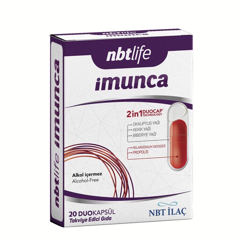 NBT Life Imunca 20 Duo Kapsül