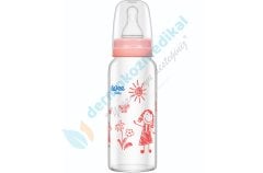 Wee Baby Isıya Dayanıklı Cam Biberon 180 ml