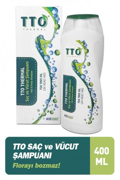 TTO Saç ve Vücut Şampuanı 400 ml
