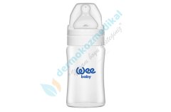 Wee Baby Isıya Dayanıklı Cam Geniş Ağızlı Biberon 180 ml
