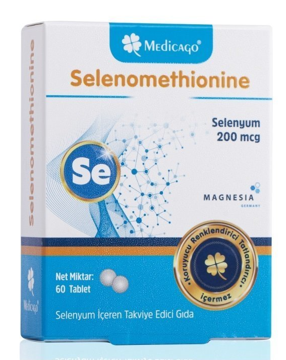 Medicago Selenomethionine Selenyum 200mcg 60 Tablet