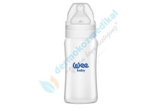 Wee Baby Isıya Dayanıklı Cam Geniş Ağızlı Biberon 250 ml