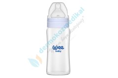 Wee Baby Isıya Dayanıklı Cam Geniş Ağızlı Biberon 250 ml
