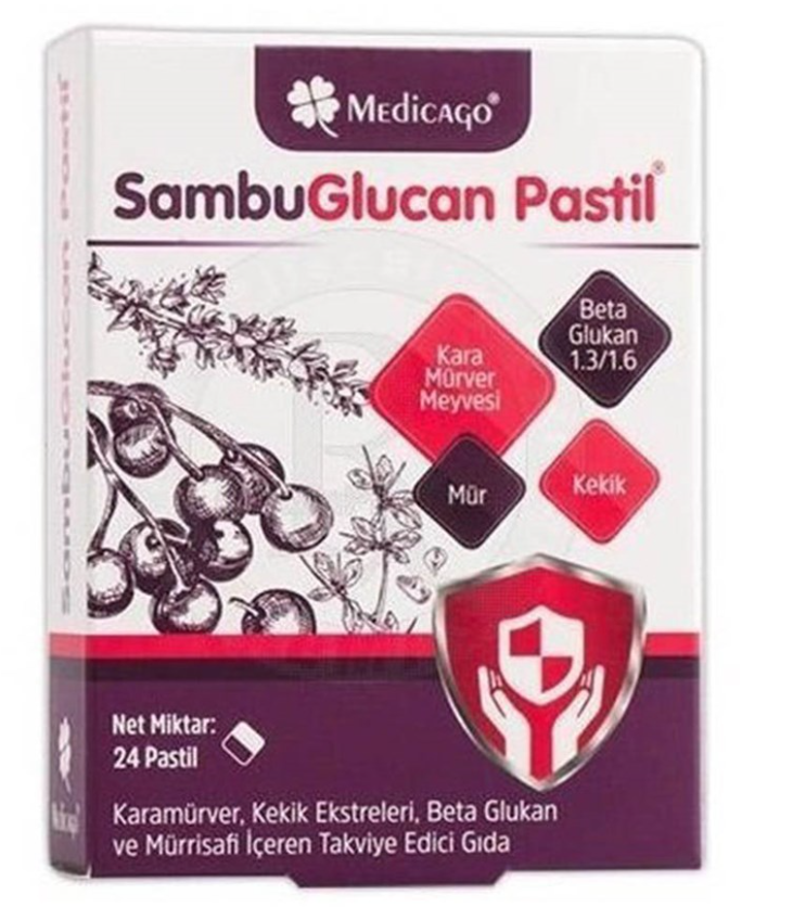 Medicago SambuGlucan 12 Pastil