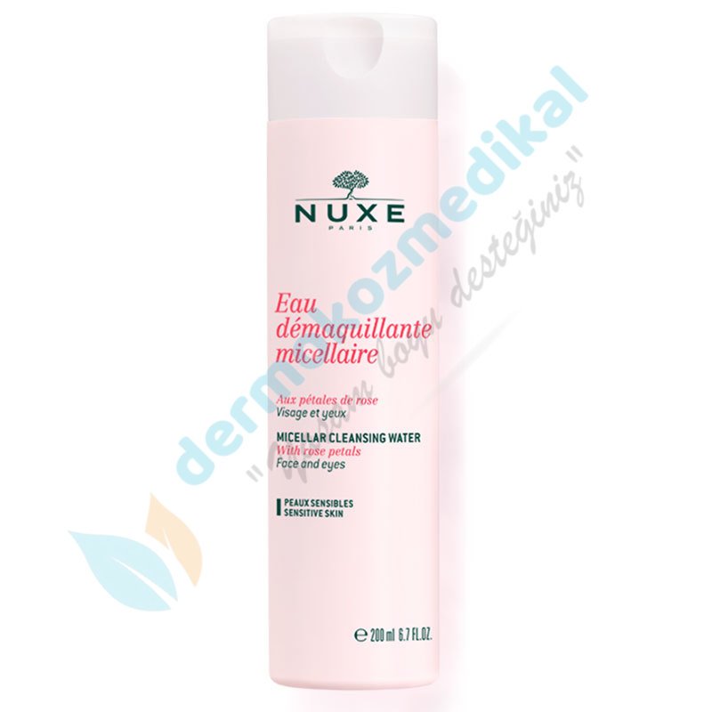 NUXE Micellar Cleansing Water Face Eyes And Lips 200 ml