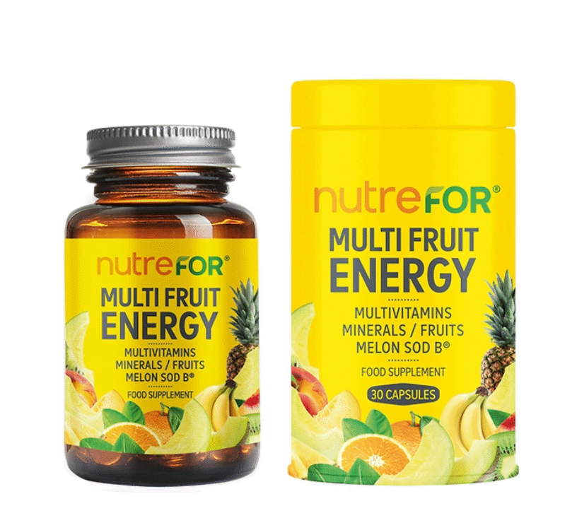 NUTREFOR MULTİ FRUİT ENERGY 30 Kapsül