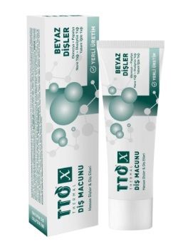 TTO X Beyazlatıcı Diş Macunu – Doğal Bitkisel Formül