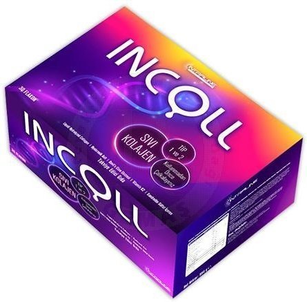 İncoll Sıvı Kollajen Hyaluronik Asit, Devils Claw İçerikli 15ml 30 Oral Flakon