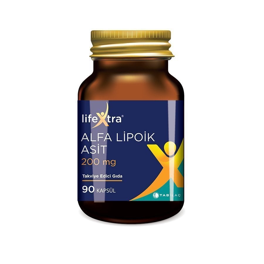 Lifextra Alfa Lipoik Asit 200mg 90 Kapsül
